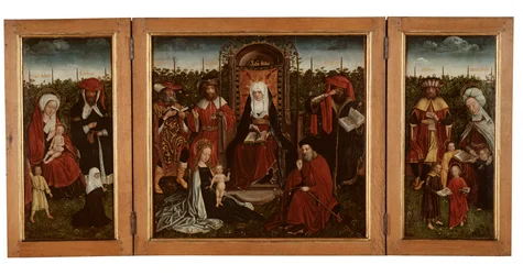 Das Poortakker-Triptychon, ca. 1500-10