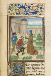 Der Tod von Parmenion, ca. 1470-1475