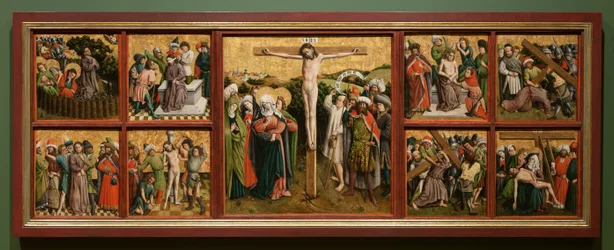 Altarbild mit der Passion Christi, ca. 1440er