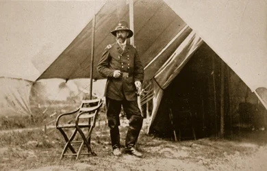 General G. Meade im Lager