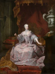 Porträt der Kaiserin Maria-Theresia
