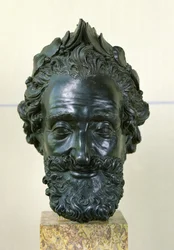 Kopf von Henri IV (1553-1610) nach 1599