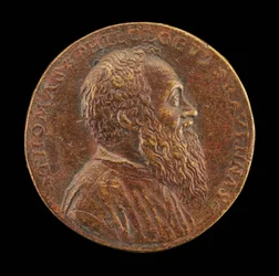 Tommaso Rangone, 1493-1577, Arzt von Ravenna [Vorderseite], 1562