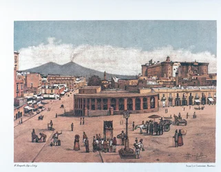 Italien, Neapel, Gran Guardia