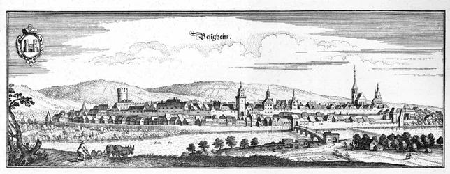 Besigheim - Auszug aus Topographia Sueviae (Schwaben)