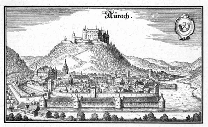 Aurach - Auszug aus Topographia Sueviae (Schwaben)