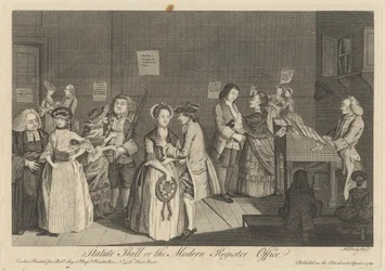 Statue Hall oder das moderne Registerbüro