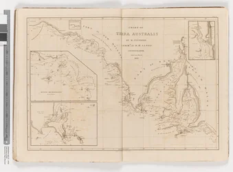 Karte von Terra Australis, Südküste, Blatt III