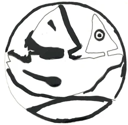 Aus der Serie Glyphes 9, 2017