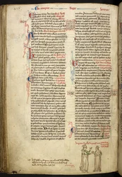 Hochzeit von Friedrich II. und Isabella von England, Royal 14 C VII, f.123v