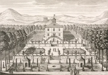 Haus und Garten, 1715