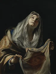 Die heilige Veronika mit dem Schweißtuch