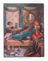 Ich möchte sagen, geh weg, Illustration aus Lady Anns Märchen, 1914