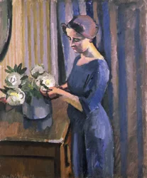 Die Frau des Künstlers