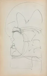 Italienisches Skizzenbuch: Abstrakte Skizze Seite 5, 1898-1899