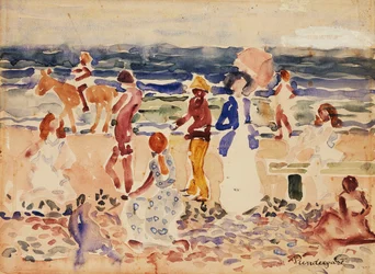 Am Strand, ca. 1920-23