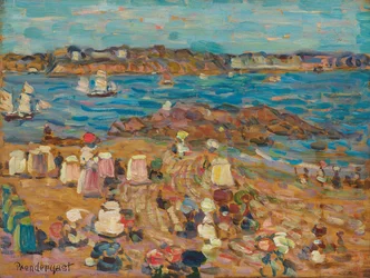 Studie von Malo: Der Rand des Meeres, ca. 1907