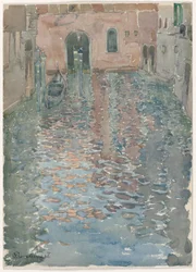 Venezianische Kanäle, ca. 1898