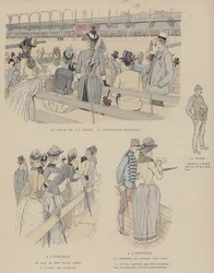 Illustration für Paris Brillant (Farblithografie)