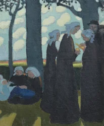 Abend bei Binic, ca. 1895