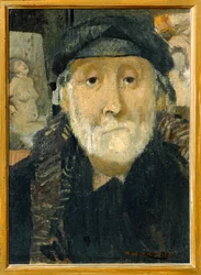 Porträt des Malers Degas
