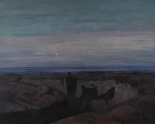 Morgendämmerung am Ouse-Graben, 1918