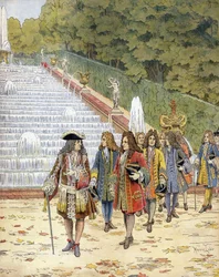 Ludwig XIV, bekannt als der Sonnenkönig (Louis der Große)