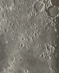 Photographie Lunaire Albategnius - Triesnecker - Manilius, 1903