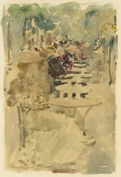 Freiluftcafé