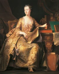 Porträt der Marquise de Pompadour
