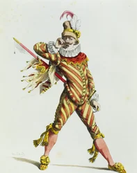 Capitan Spaventa im Jahr 1577, von Maurice Sand