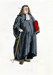 Le Notaire in „Masques et bouffons“ (Italienische Komödie)