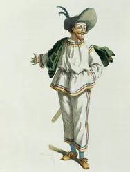 Tabarino im Jahr 1618, von Maurice Sand