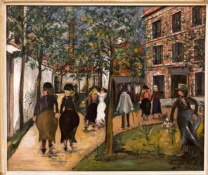 Belgrad / Nationalmuseum von Serbien / Das Asyl von Maurice Utrillo