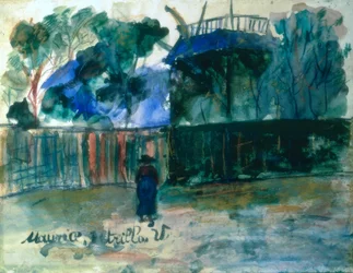 Straße in Montmartre