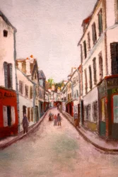Straße in Pontoise