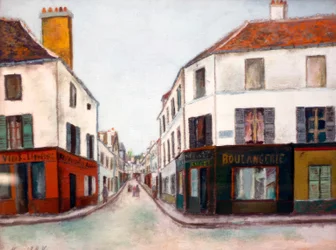 Straße in Pontoise
