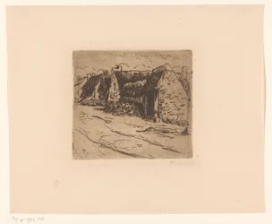 Häuser entlang einer Straße