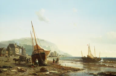 An der Küste der Normandie