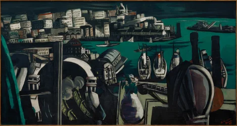 Blick auf Genua: Der Hafen von Genua