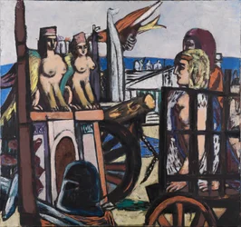 Der Abtransport der Sphinxe