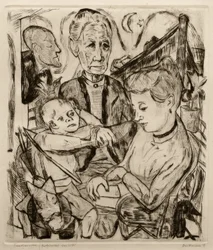 Familienszene