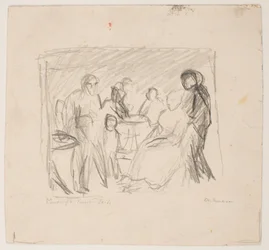 Skizze für die Familie Zech