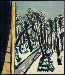 Tiergarten im Winter