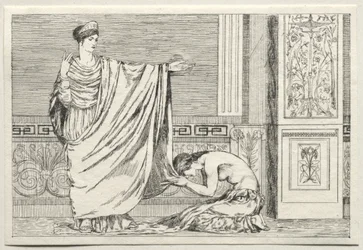 Cupid und Psyche: Psyche und Juno