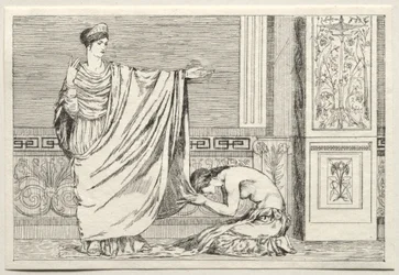 Amor und Psyche: Psyche und Juno, 1880