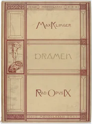 Dramen: VI Motive in X Blättern. Radierungen Opus IX