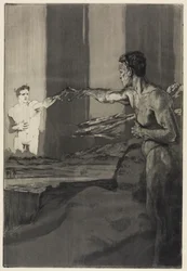 Philosoph (Vom Tode, Zweiter Theil, Opus XI, Blatt 4)
