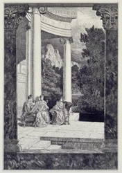 Psyche und ihre Schwestern, Blatt 18 aus der Folge „Amor und Psyche: Opus V“