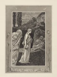 Psyche im Tartarus (Amor und Psyche, Opus V, Blatt 39)